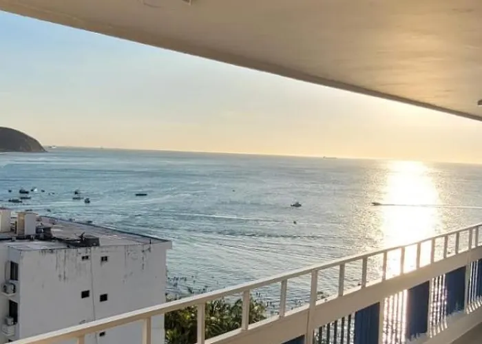 Apto Vista Al Mar En Playa Rodadero